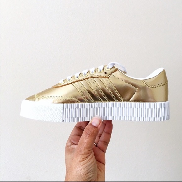 Adidas Sambarose Gold Metallic - Picture 6 of 8